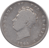 1825 SHILLING ( FAIR ) 4 - Shilling - Cambridgeshire Coins