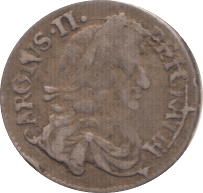 1679 MAUNDY THREEPENCE ( FINE )