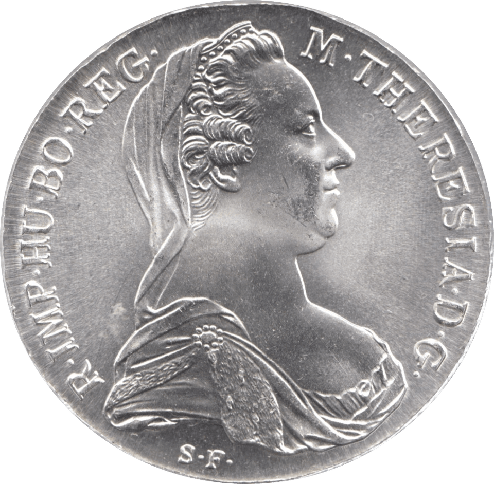 1780 SILVER THALER RESTRIKE MARIA THERESA