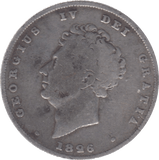 1826 SHILLING ( NF ) 9 - Shilling - Cambridgeshire Coins