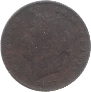 1827 ONE THIRD FARTHING ( FINE ) 3 - One Third Farthing - Cambridgeshire Coins