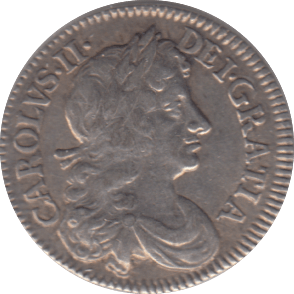1683 MAUNDY FOURPENCE  CHARLES II ( GVF )
