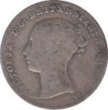 1852 THREEPENCE ( FAIR ) - Threepence - Cambridgeshire Coins