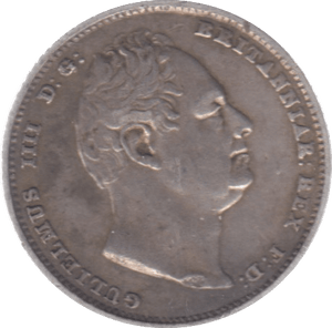 1834 SIXPENCE ( VF ) 8 - Sixpence - Cambridgeshire Coins
