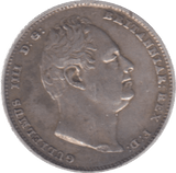 1834 SIXPENCE ( VF ) 8 - Sixpence - Cambridgeshire Coins