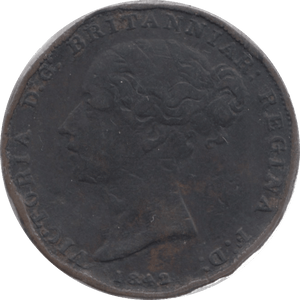 1842 GIBRALTAR TWO QUARTERS TOKEN - Token - Cambridgeshire Coins