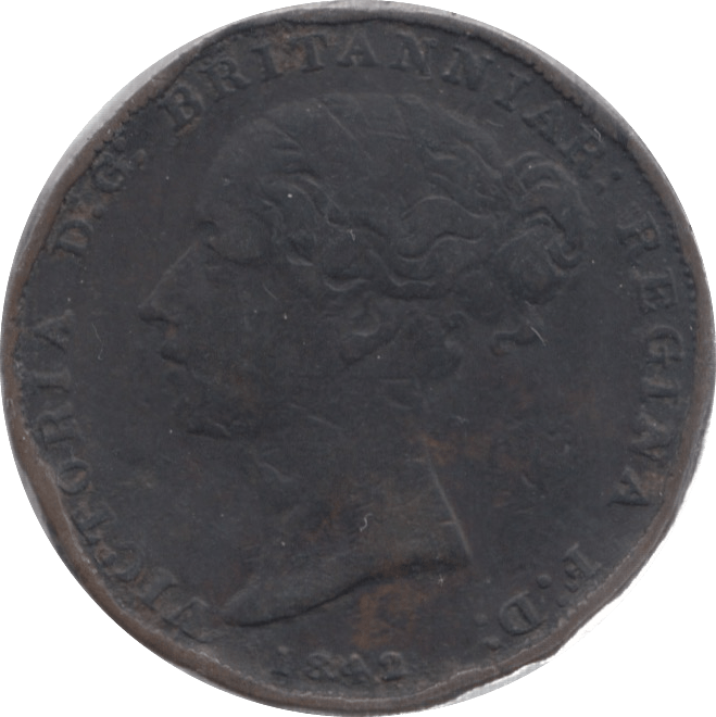 1842 GIBRALTAR TWO QUARTERS TOKEN - Token - Cambridgeshire Coins