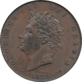1826 HALFPENNY ( EF ) 4 - Halfpenny - Cambridgeshire Coins