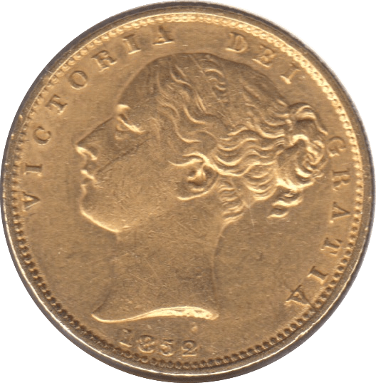 1852 GOLD SOVEREIGN ( GVF ) 2 - Sovereign - Cambridgeshire Coins