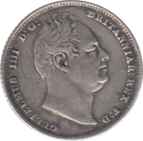 1834 SIXPENCE ( VF ) 6 - Sixpence - Cambridgeshire Coins