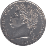 1824 HALFCROWN ( EF ) 6