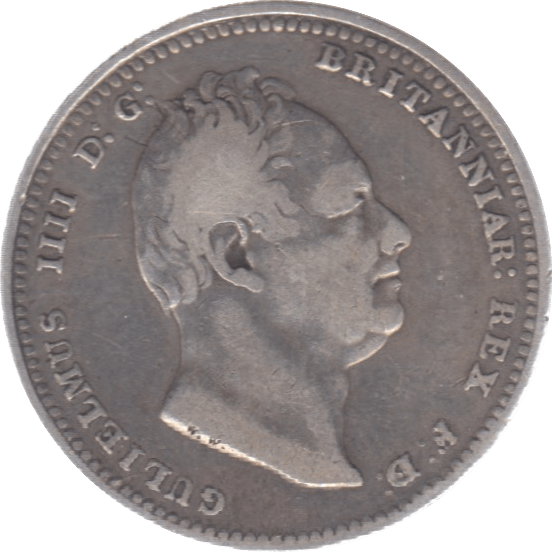 1837 SHILLING ( FINE ) 9 - Shilling - Cambridgeshire Coins