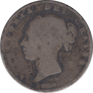 1850 HALFCROWN ( POOR ) 9 - Halfcrown - Cambridgeshire Coins