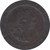 1797 PENNY ( GVF )