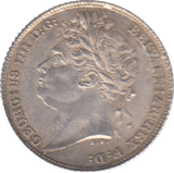 1824 SIXPENCE ( AUNC ) 6