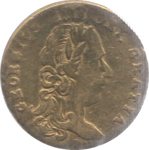 1701 GAMING TOKEN HALF GUINEA STYLE