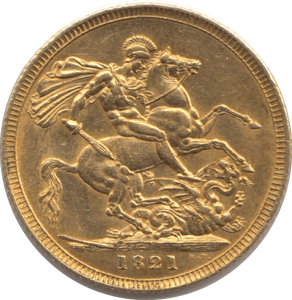 1821 GOLD SOVEREIGN ( UNC )