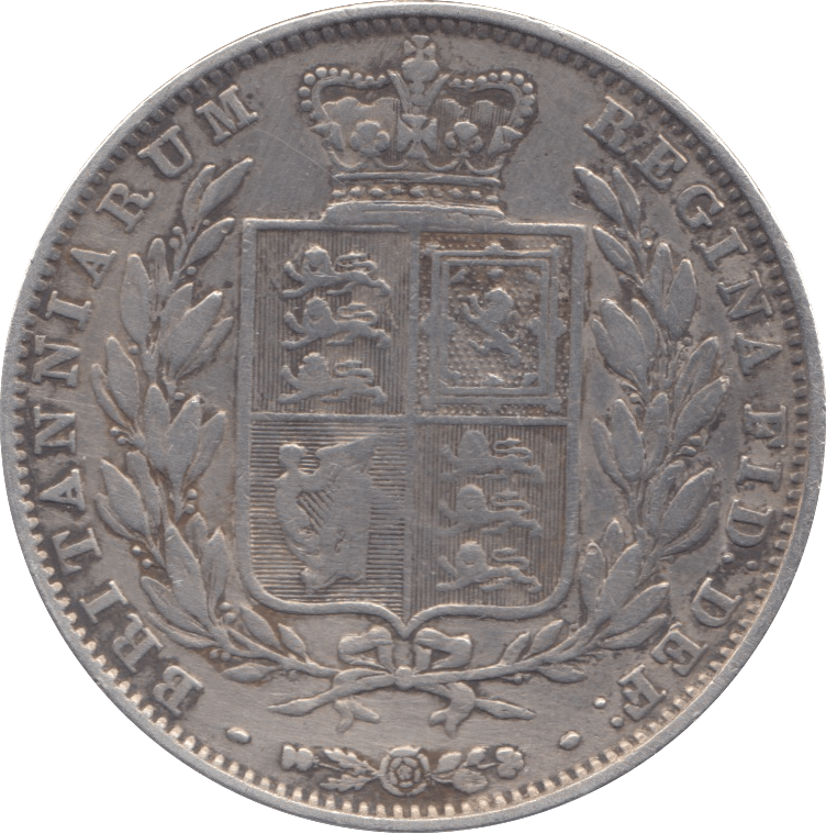 1850 HALFCROWN ( GF ) - Halfcrown - Cambridgeshire Coins