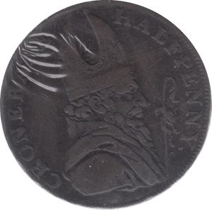 1789 IRISH MINERS HALFPENNY TOKEN