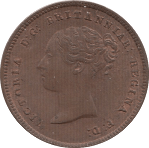 1844 ONE HALF FARTHING ( UNC ) 4 - Half Farthing - Cambridgeshire Coins