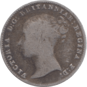 1844 FOURPENCE ( FAIR ) 3 - Fourpence - Cambridgeshire Coins