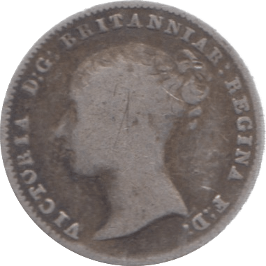 1844 FOURPENCE ( FAIR ) 3 - Fourpence - Cambridgeshire Coins