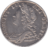 1723 SIXPENCE ( AUNC )