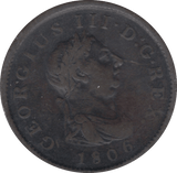 1806 PENNY ( FINE ) 4