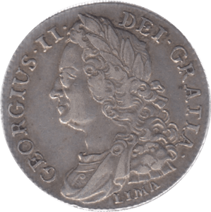 1745 SHILLING ( EF )