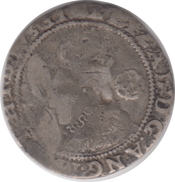 1564 SILVER SIXPENCE ELIZABETH 1ST REF 102