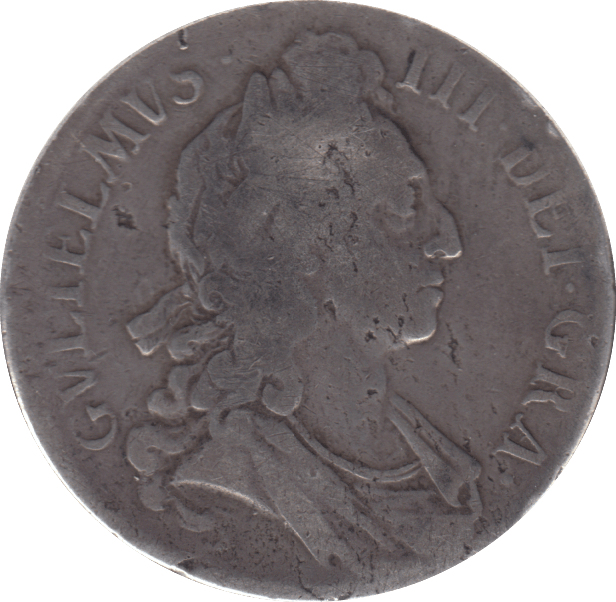 1696 CROWN WILLIAM III FINE