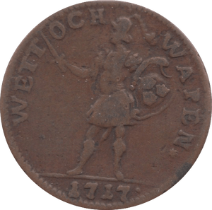 1717 1 DALER SWEDEN