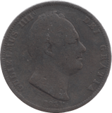 1831 HALFPENNY ( FINE ) - Halfpenny - Cambridgeshire Coins