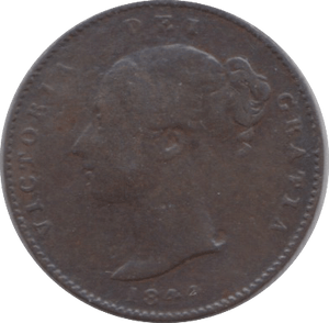 1844 ONE THIRD FARTHING ( GF ) - One Third Farthing - Cambridgeshire Coins