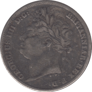 1824 SIXPENCE ( GF ) 6 - Sixpence - Cambridgeshire Coins