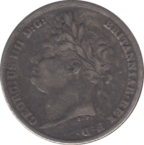 1824 SIXPENCE ( GF ) 6 - Sixpence - Cambridgeshire Coins