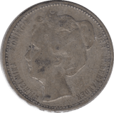 1804 SILVER 25 CENTS NETHERLANDS