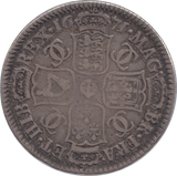 1671 HALFCROWN ( GF ) TERITO CHARLES II