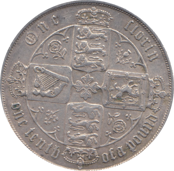 1879 FLORIN ( EF ) 2