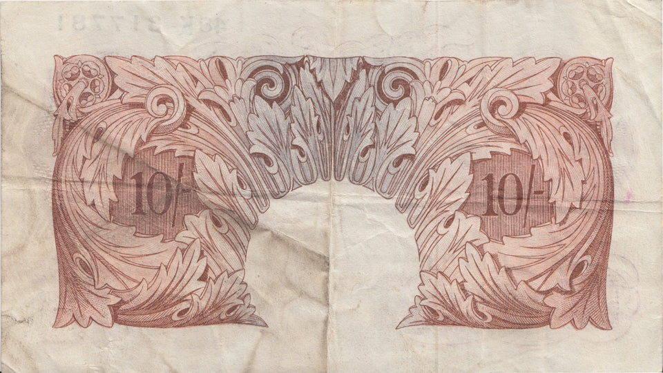 10 SHILLINGS BANKNOTE PEPPIATT REF SHILL-14