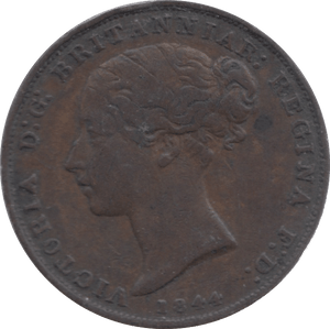 1844 JERSEY 1/12 OF A SHILLING - WORLD COINS - Cambridgeshire Coins