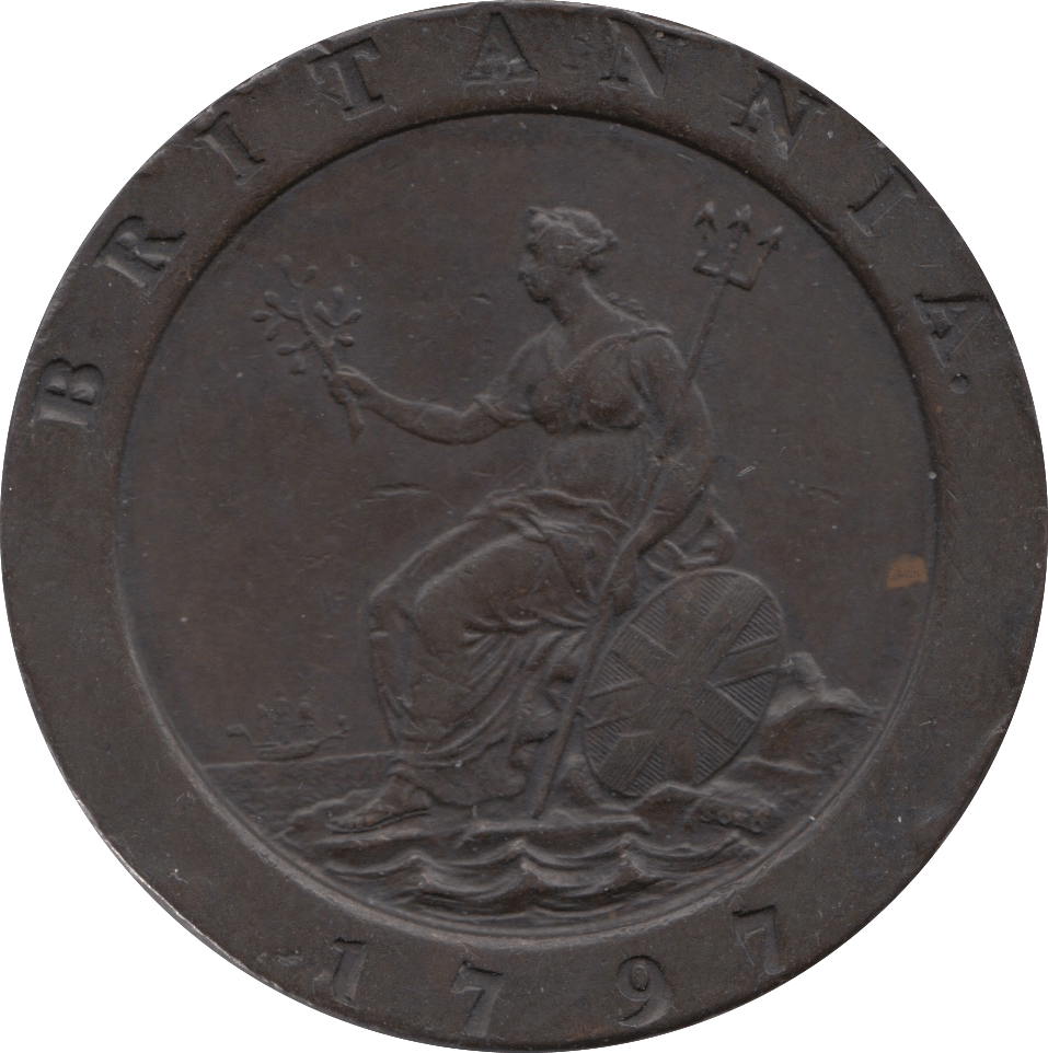 1797 TWOPENCE ( VF ) 2