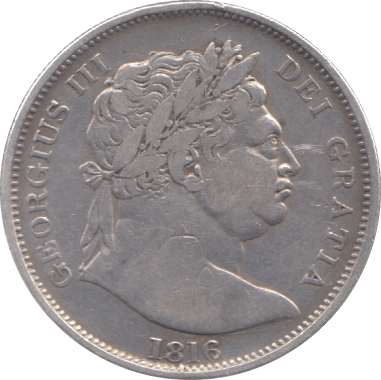 1816 HALFCROWN ( GF ) 6