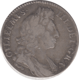 1696 HALFCROWN ( GF ) 9
