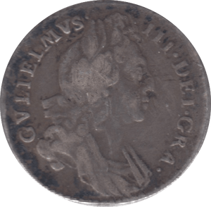 1697 SIXPENCE ( GF )