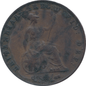 1841 HALFPENNY ( VF ) 2 - HALFPENNY - Cambridgeshire Coins