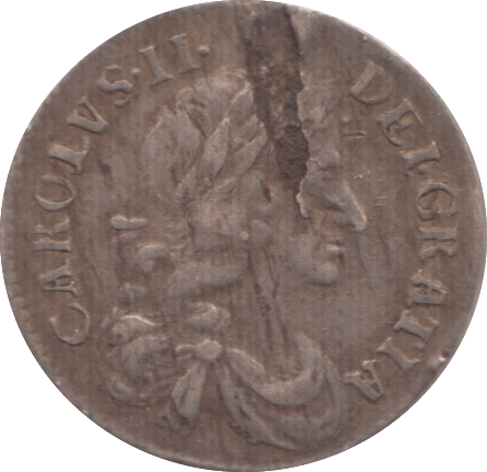 1680 MAUNDY FOURPENCE ( FINE ) 2