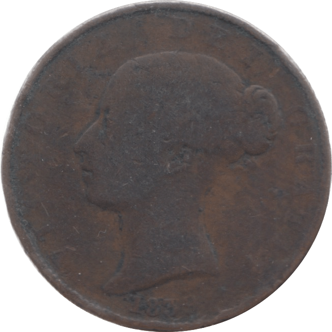 1839 ISLE OF MAN HALFPENNY - WORLD COINS - Cambridgeshire Coins