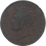 1826 HALFPENNY ( FAIR ) - Halfpenny - Cambridgeshire Coins