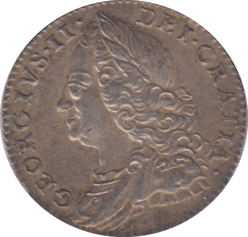 1757 SIXPENCE ( EF )